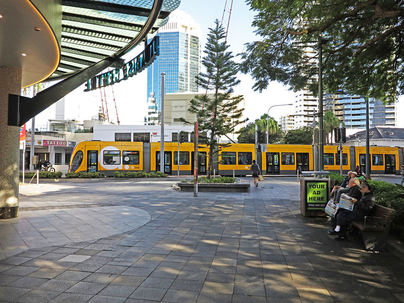 ゴールドコーストの路面電車/Gold Coast1