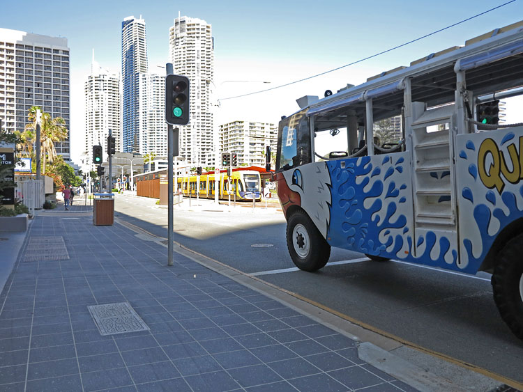 ゴールドコーストの路面電車/Gold Coast2