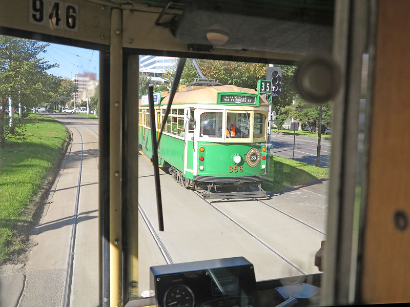 メルボルンの路面電車フリーゾーン1/Melbourne