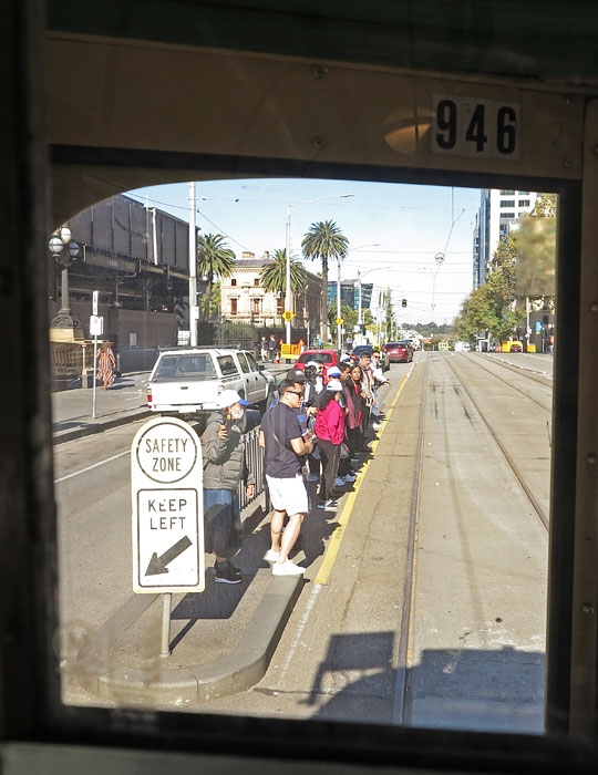 メルボルンの路面電車フリーゾーン1/Melbourne