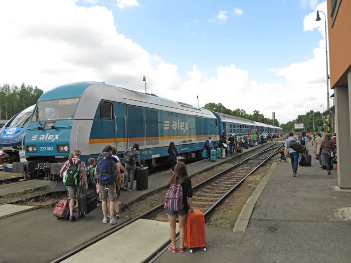 チェコの鉄道点描