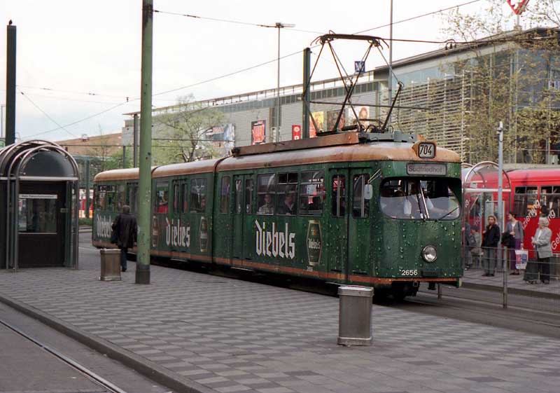 デュッセルドルフの路面電車1/Dusseldolf1