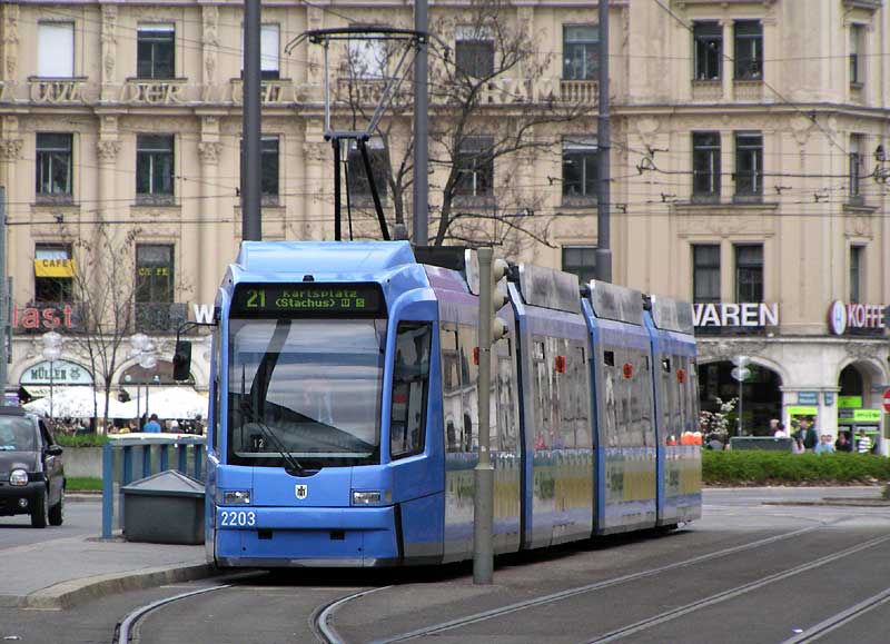 ミュンヘンの路面電車1/Munchen1