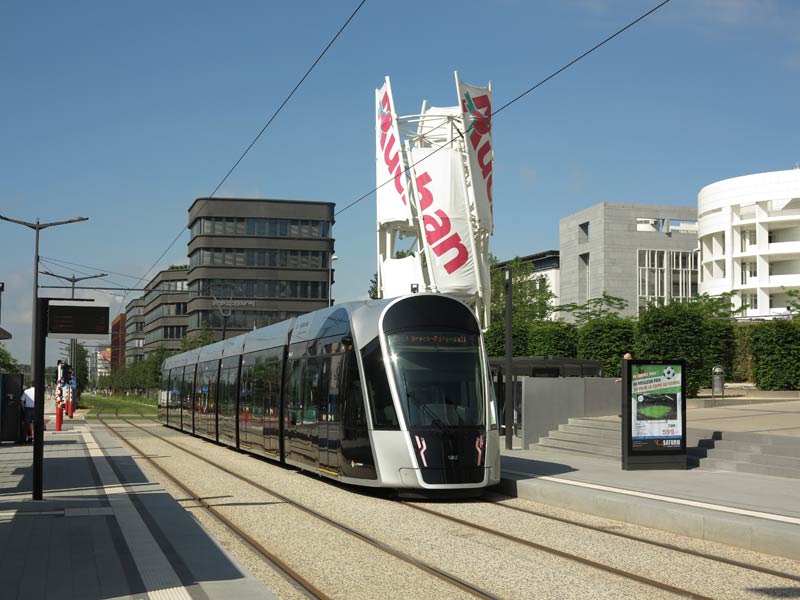 ルクセンブルクの路面電車